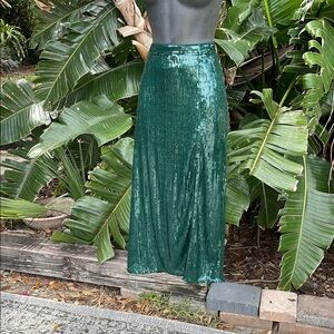 H&M sequin pencil skirt